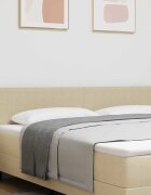 vidaXL LED глава с LED ленти Сивозелен 180 cm Кордюрова тъкан
