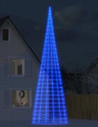vidaXL LED коледна елха 3000 LED синьо 800 см