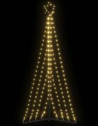 vidaXL LED коледна елха 339 светодиода топло бяло 182 см