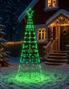 vidaXL LED Коледна Елха EKENAS 250 см 300 LED светодиода Многоцветен