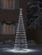vidaXL LED Коледна Елха EKENAS 400 см 800 LED светодиода Студено бяло