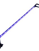 vidaXL LED лампа за аквариум със скоби 90-105 см синьо и бяло