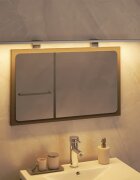 vidaXL LED лампа за огледало 13 W топло бяла 80 см 3000 K