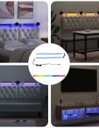 vidaXL LED лента 110 cm Многоцветен ПВЦ