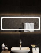 vidaXL LED огледало за баня 100x40 см