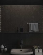 vidaXL LED огледало за баня 100x60 см