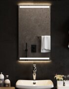 vidaXL LED огледало за баня 40x70 см