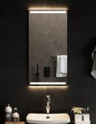 vidaXL LED огледало за баня 40x80 см