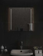 vidaXL LED огледало за баня 50x50 см