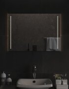 vidaXL LED огледало за баня 50x70 см