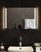 vidaXL LED огледало за баня 60x40 см