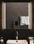vidaXL LED огледало за баня 60x60 см