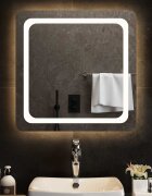 vidaXL LED огледало за баня 60x60 см