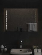 vidaXL LED огледало за баня 70x50 см