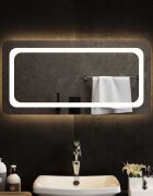 vidaXL LED огледало за баня 80x40 см