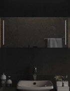 vidaXL LED огледало за баня 90x40 см