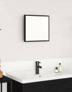 vidaXL LED огледало за баня Черния дъб 40 x 37 x 8.5 см