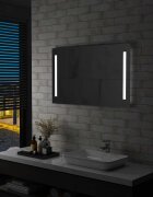 vidaXL LED стенно огледало за баня 100x60 см