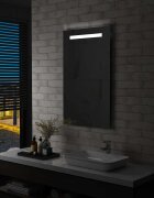 vidaXL LED стенно огледало за баня 60x100 см