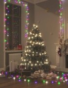 vidaXL LED стринг с 300 LED пастелен многоцветен 30 м PVC