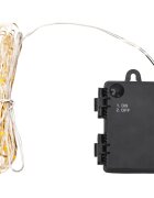 vidaXL LED стрингове с 66 LED лампи и вентилатор 660 см