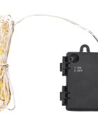 vidaXL LED стрингове с 90 LED лампи и вентилатор 900 см