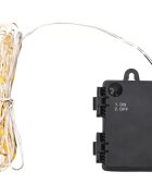 vidaXL LED стрингове със 110 LED лампи и вентилатор 1100 см