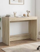 vidaXL Легло с бюро Дъб сонома Инженерна дървесина 100 x 45 x 75 cm