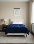 vidaXL Летен юрган 155 x 220 cm Лято Микрофибър (100% полиестер)
