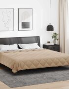 vidaXL Летен юрган 200 x 200 cm Лято 200 гсм Таупе