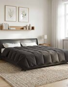 vidaXL Летен юрган 200 x 200 cm Лято Микрофибър (100% полиестер)