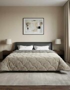 vidaXL Летен юрган 200 x 200 cm Лято Светлосиво Дишащo
