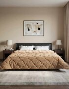 vidaXL Летен юрган 200 x 220 cm Лято Таупе Дишащo