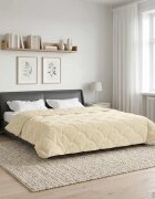 vidaXL Летен юрган 220 x 240 cm Лято Кремаво Дишащo