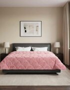 vidaXL Летен юрган 220 x 240 cm Лято Розово Дишащo