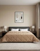 vidaXL Летен юрган 220 x 260 cm Лято Таупе Дишащo