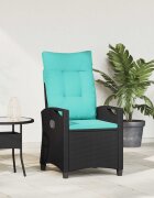 vidaXL Лежанка за градина 56 x 60 x 112 см стомана