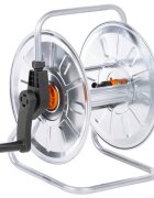 vidaXL Макара за маркуч стенен монтаж за 50 м 1/2" стомана