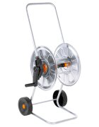 vidaXL Макара за маркуч тип количка за 50 м 1/2" или 35 м 3/4" стомана