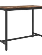 vidaXL Маса Опушен дъб 100 x 50 x 765 см
