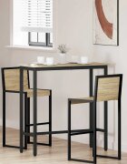 vidaXL Маса Сонома дъб 100 x 40 x 1005 см