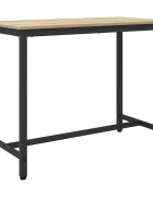vidaXL Маса Сонома дъб 100 x 50 x 765 см