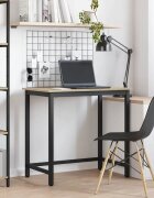 vidaXL Маса Сонома дъб 100 x 50 x 765 см