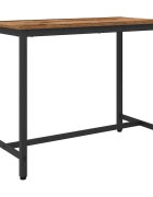 vidaXL Маса Старо дърво 100 x 50 x 765 см