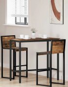 vidaXL Маса Старо дърво 100 x 50 x 905 см