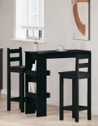 vidaXL Маса за бар на стената 102 x 45 x 1035 см Инженерна дървесина