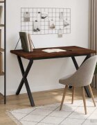 vidaXL Маса за хранене с жив ръб 120 x 80 x 75 см