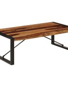 vidaXL Маса за кафе 120x60x40 см акациево дърво масив