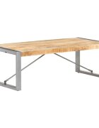 vidaXL Маса за кафе 120x60x40 см грубо мангово дърво