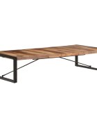 vidaXL Маса за кафе 180x90x40 см масивна дървесина